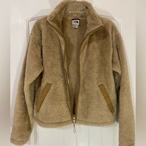 North Face teddy jacket